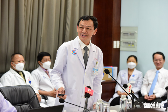 Ông Nguyễn Tri Thức - giám đốc bệnh viện Chợ Rẫy.