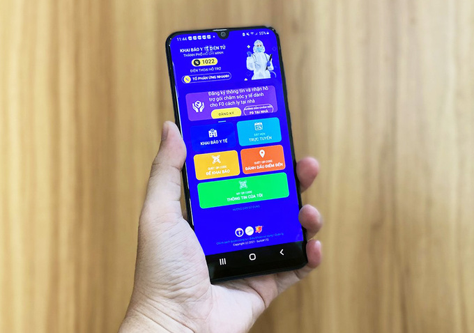 Ứng dụng "Y tế HCM" trên smart phone